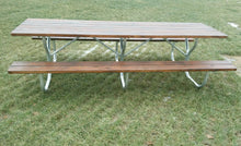Long Picnic Table w/ aluminum frame
