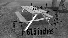 Aluminum Picnic Table Frame ( A Frame style)~ frame only