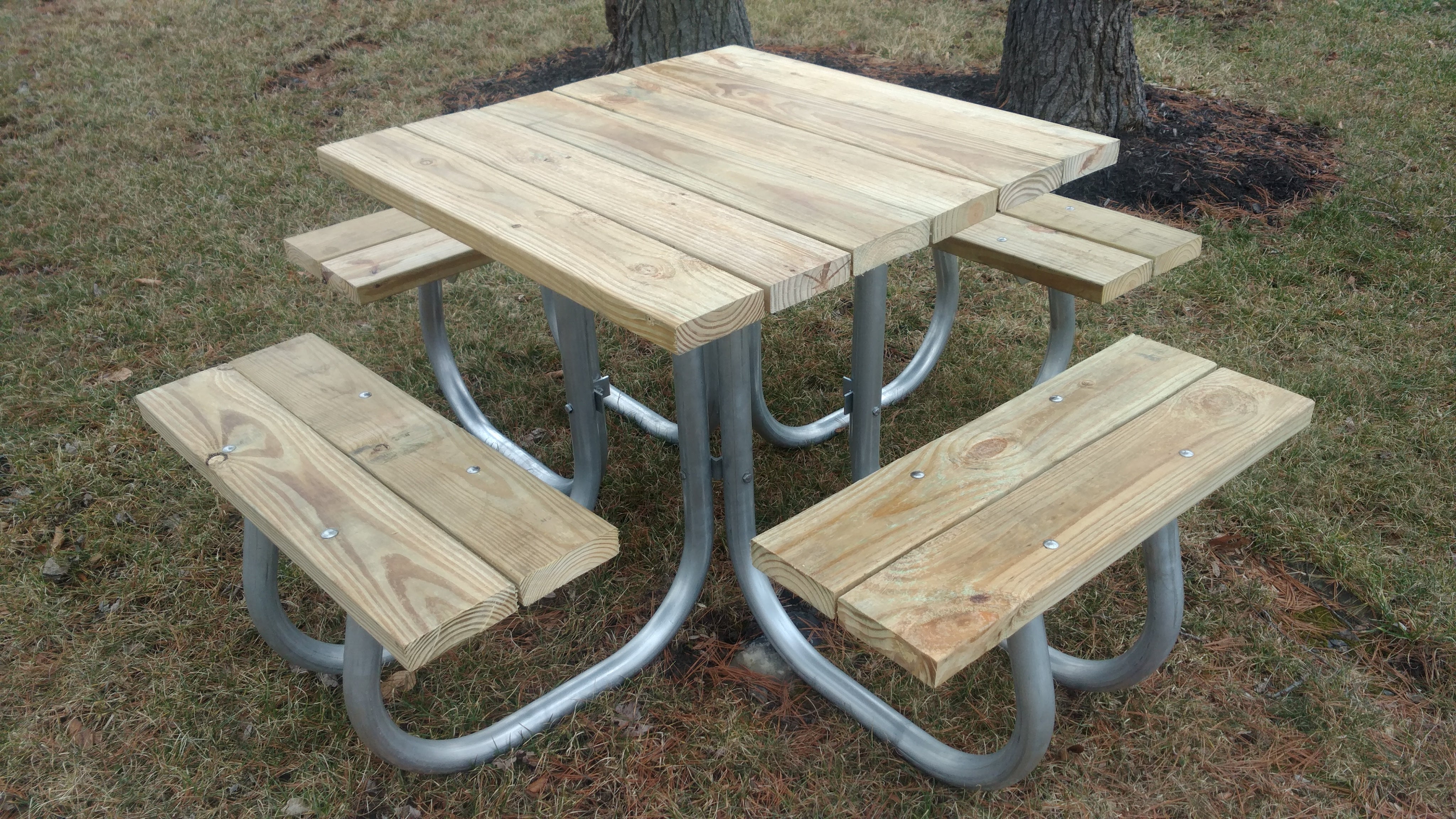 Aluminum Frame For Square Picnic Table~ Frame Only