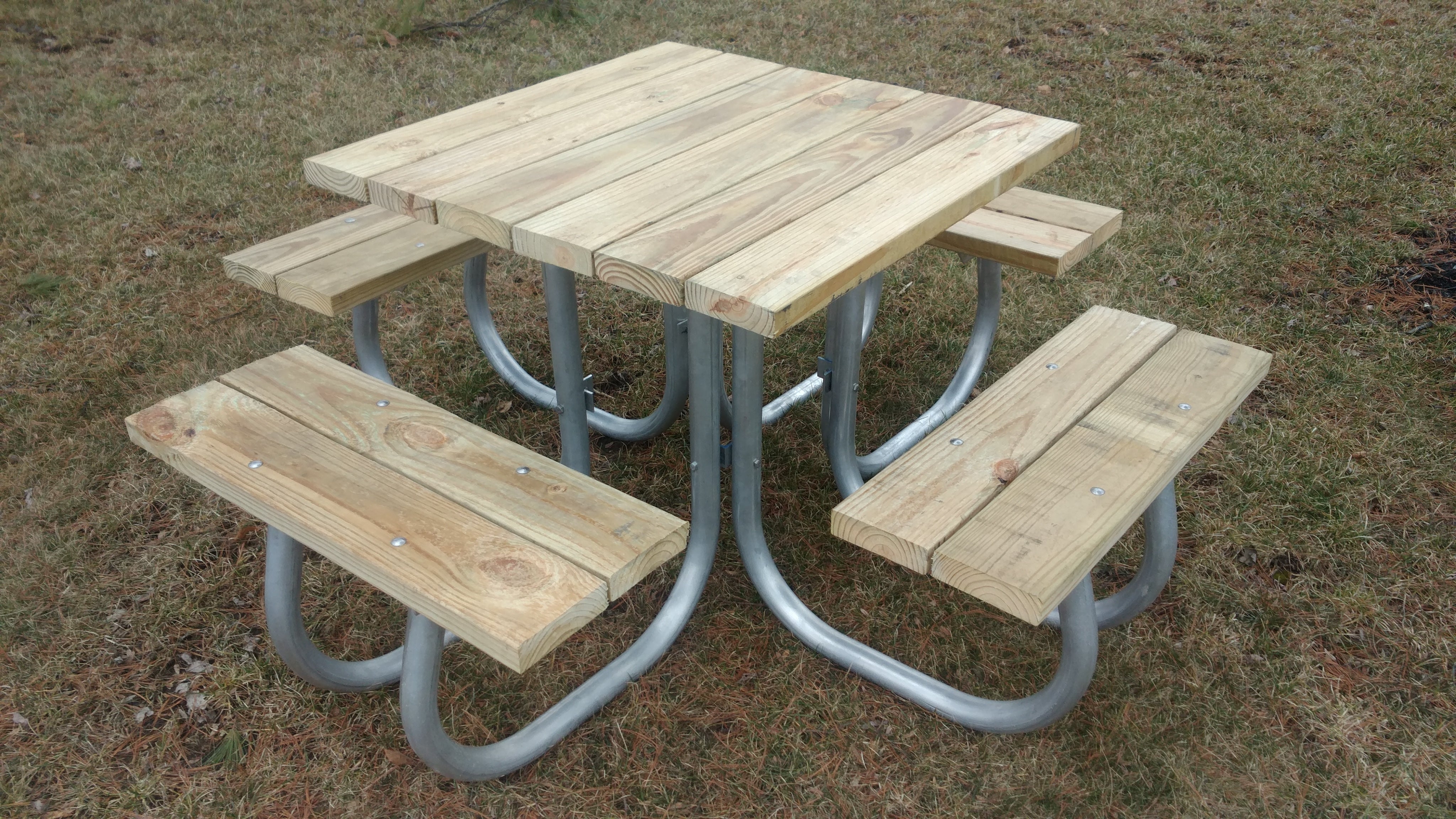 Aluminum Frame For Square Picnic Table~ Frame Only