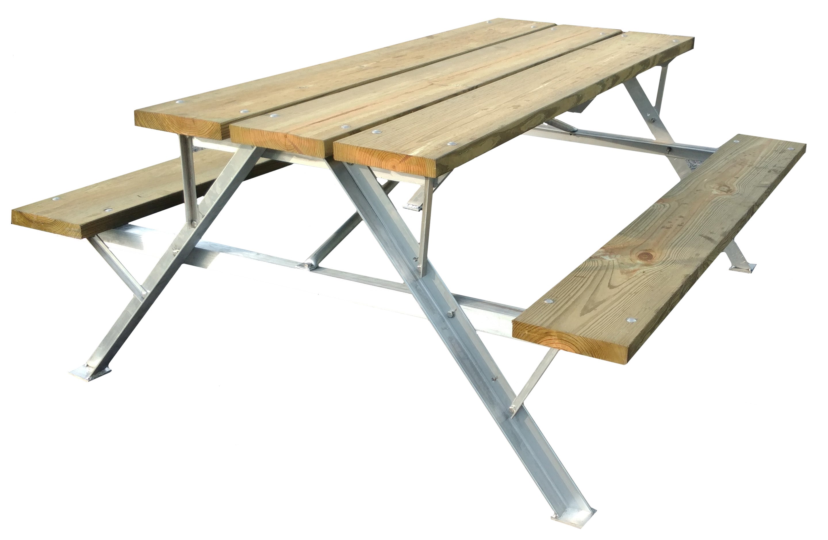 Aluminum Picnic Table Frame ( A Frame style)~ frame only