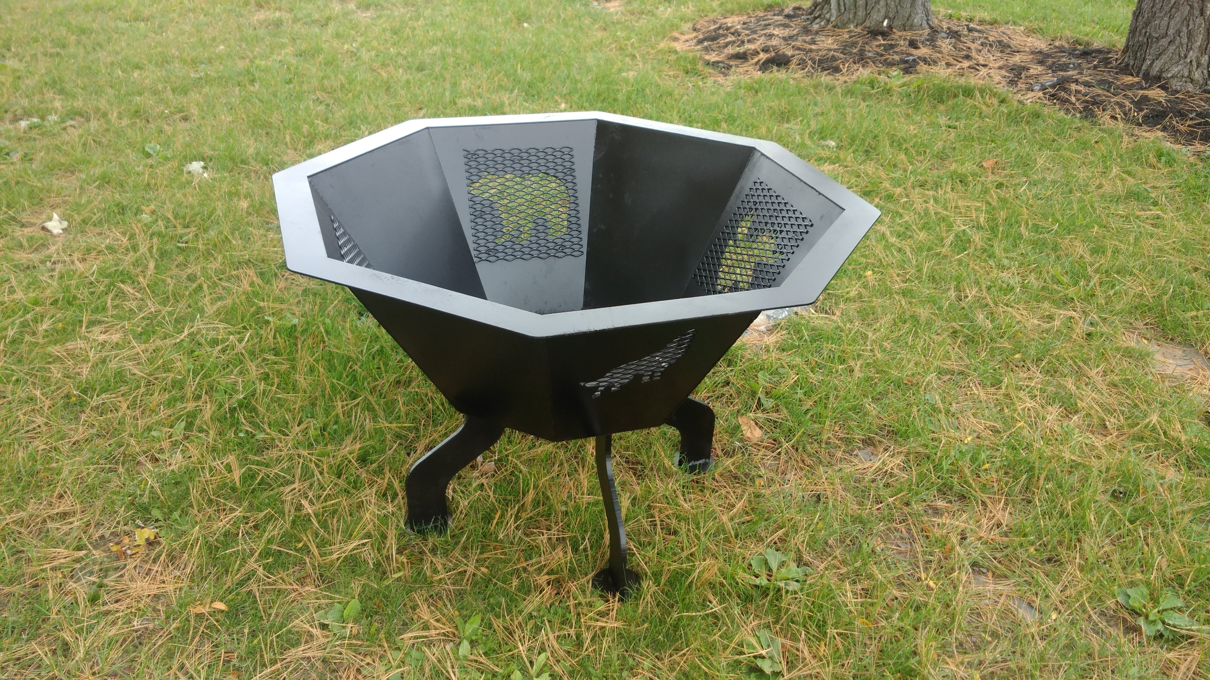 Outdoor Fire Pit Octagon