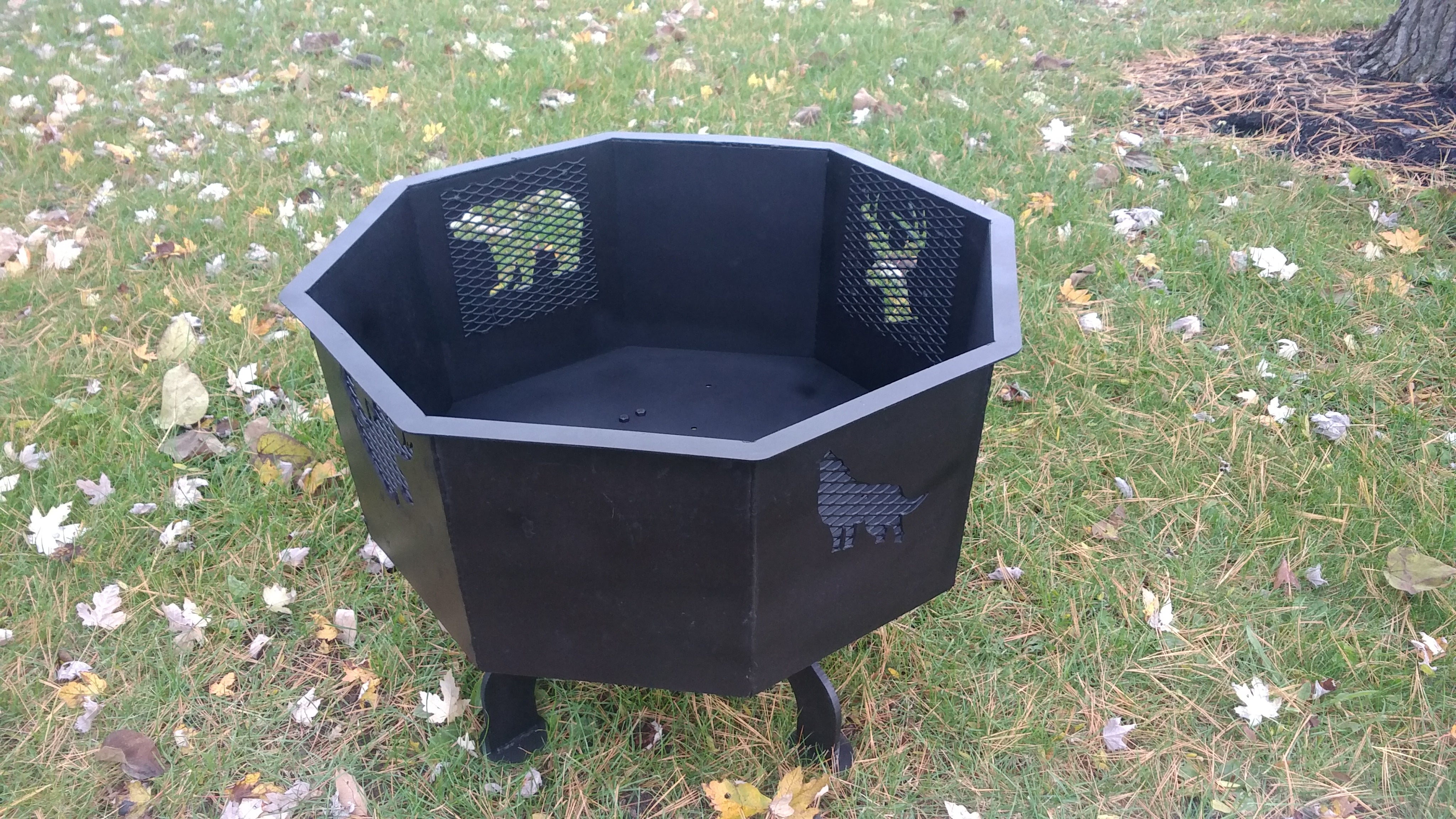 Octagon Outdoor Fire Pit