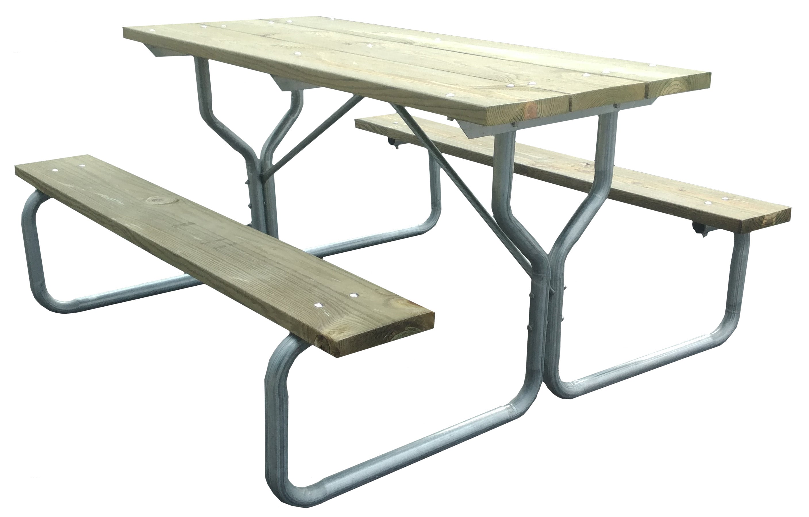 Galve steel picnic table frame- frame only