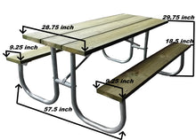 Welded Aluminum Picnic Table Frames Commercial Grade~frame only