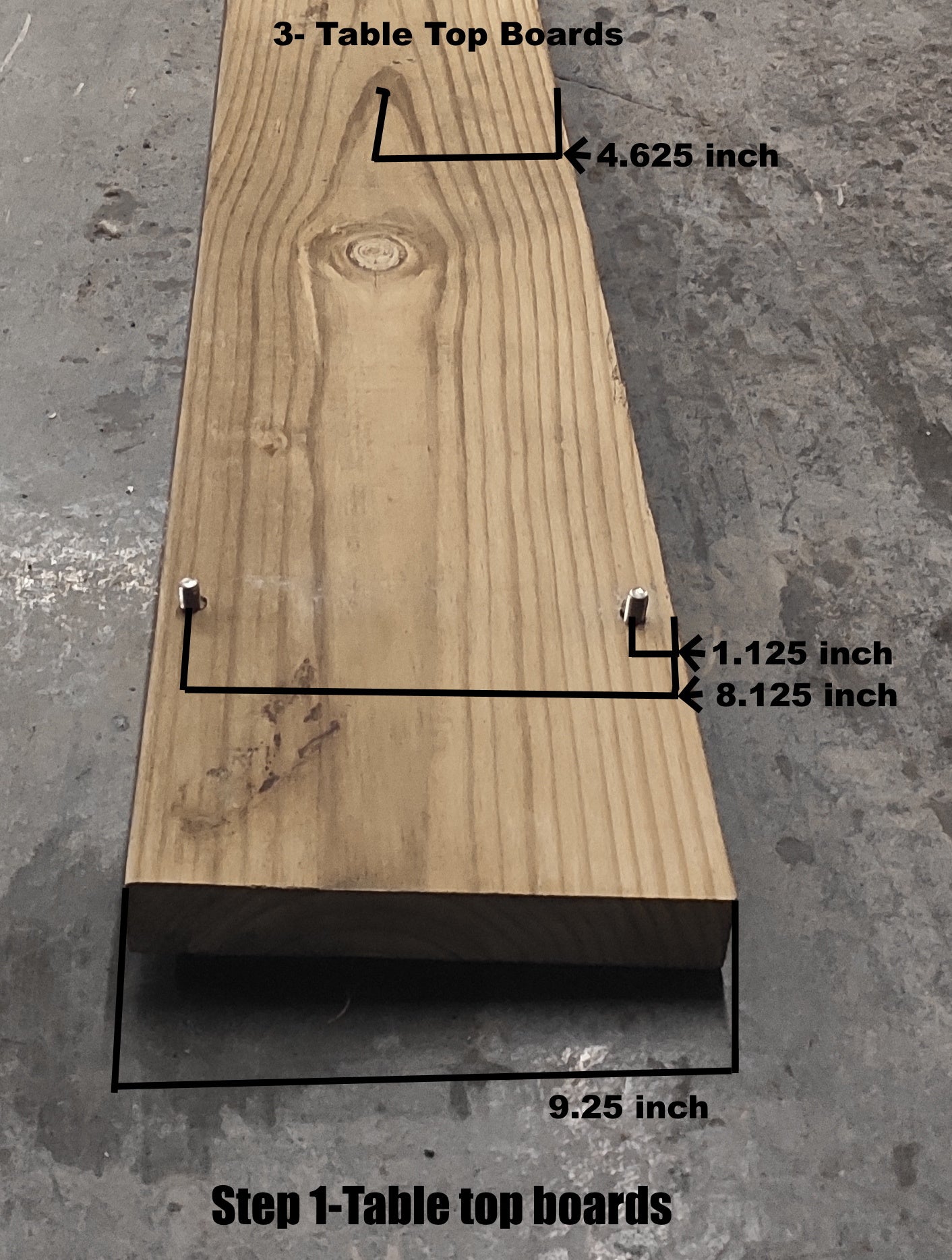 Galve steel picnic table frame- frame only